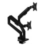 Arozzi AZ-ALZARE-NEO-DUO-BK Supporti a parete per TV 81,3 cm (32") Scrivania Nero