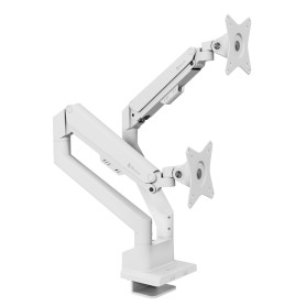 Arozzi AZ-ALZARE-NEO-DUO-WT Supporti a parete per TV 81,3 cm (32") Scrivania Bianco