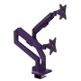 Arozzi AZ-ALZARE-NEO-DUO-PP Supporti a parete per TV 81,3 cm (32") Scrivania Viola (AZ-ALZARE-NEO-DUO-PNK)