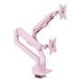Arozzi AZ-ALZARE-NEO-DUO-PNK Supporti a parete per TV 81,3 cm (32") Scrivania Rosa (AZ-ALZARE-NEO-DUO-PP)
