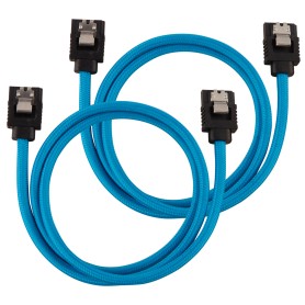 Corsair CC-8900255 cavo SATA 0,6 m Nero, Blu (CC-8900255)