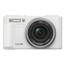 Yashica City 100 Fotocamera compatta 72 MP CMOS Argento, Bianco (YAS-DGC100-WH)
