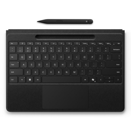 Microsoft Surface Pro Flex w/Slim Pen QWERTY Bluetooth Nero (Y8U-00008)