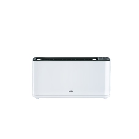Braun HT3100WH tostapane 1 fetta/e 1000 W Nero, Bianco