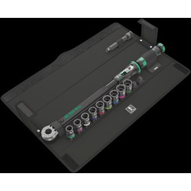 Click-Torque C 3 Set 2 fr Betonverschraubung, 1/2" (schwarz/grn, 11-teilig, mit Umschaltknarre) (05075681001)