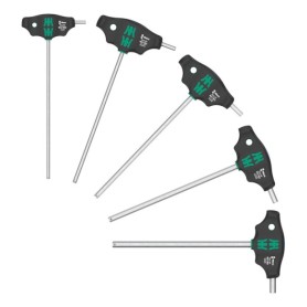 454/5 HF SHK Set 1 Quergriff-Schraubendreher, 5-teilig (schwarz/grn, mit Haltefunktion) (05136070001)