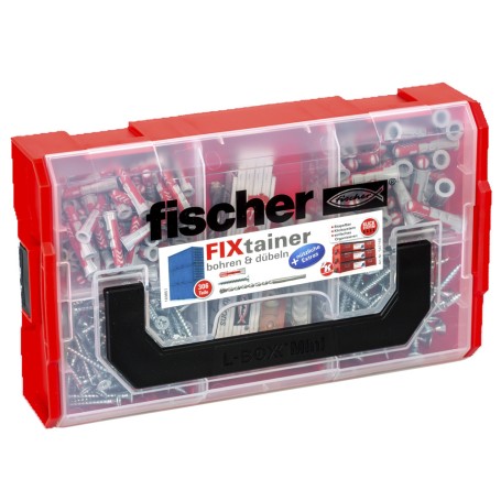 Fischer FIXtainer 306 150 pz Kit di viti e tasselli a muro (547166)