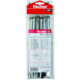 Fensterrahmendbel F 10 M 202 B (silber, 6 Stck, mit Schraube) (49148)