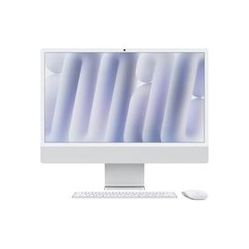 Apple iMac24" Silver/M4-8C-CPU 8C-GPU/16GB/512GB SSD/Key-Deutsch/MM2/1GB Ethernet (Z1E2_376_DE_CTO)