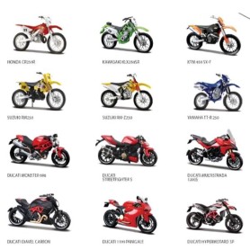 MOTO ASST  1:18 (390660.054)