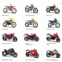 MOTO ASST  1:18 (390660.054)