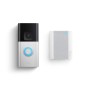 Ring 8318678 kit campanello Nichel, Acciaio satinato (B0BFJNL42P)