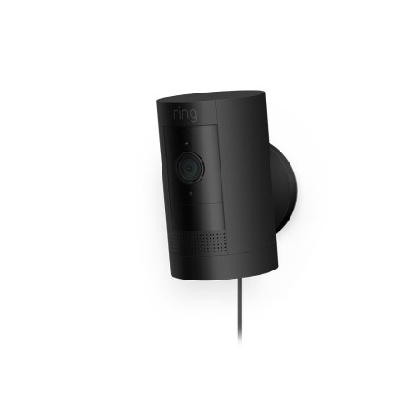 Ring Stick Up Cam Plug-in Scatola Telecamera di sicurezza IP Interno e esterno Scrivania/Parete (B0C5QWBHSJ)