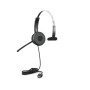 Lenovo 100 Mono Auricolare Cablato A Padiglione Ufficio USB tipo A Nero (4XD1B61617)