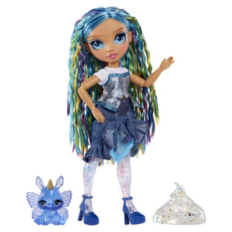 Rainbow High Rainbow Shimmers with Slime Fashion Doll - Skyler (blue) (122418-EU)