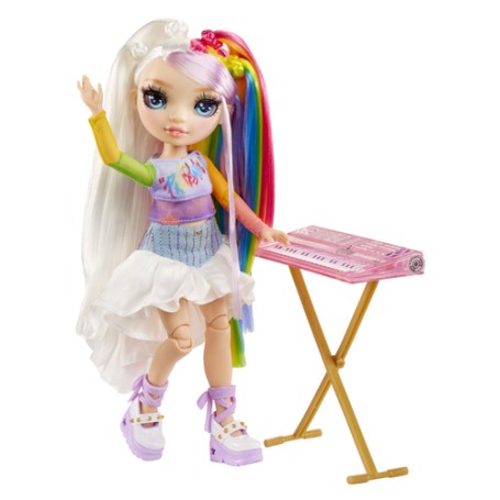 Rainbow High Jr High Rockband Fashion Dolls -Amaya (565772-EUC)