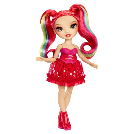 Rainbow High Be Dazzling Fashion Dolls- Vivienne Rouge (Red) (597803-EUC)