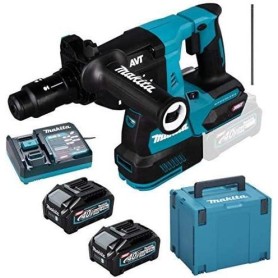 Akku-Kombihammer HR004GM201 XGT, 40Volt (blau/schwarz, 2x Li-Ionen Akku 4Ah, MAKPAC)