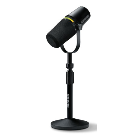 Shure MV7+ Nero, Bianco Microfono da studio (MV7+-K-BNDL)