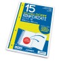 Blasetti Ricambi con perforatura rinforzata antistrappo 100 g/m² 15 Fogli 1R (6425)