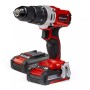 Akku-Schlagbohrschrauber TE-CD 18/2 Li-i +64, 18Volt (rot/schwarz, 2x Li-Ionen Akku 2,0Ah, Koffer + Bit-Bohrer-Set) (4514221)
