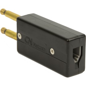 Jabra 0220-649 adattatore per inversione del genere dei cavi RJ9 PJ327 Nero (0220-649)