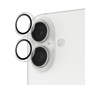 PanzerGlass ® Hoops® Trasparente Protezione Fotocamere iPhone 17 | iPhone 16 | 16 Plus (PG75123)