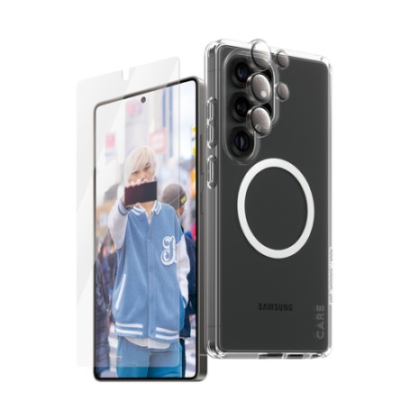 PanzerGlass CRRCHNUG38488 protezione per lo schermo e il retro dei telefoni cellulari Pellicola proteggischermo trasparente Sams