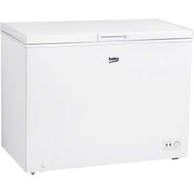 Congelatore a pozzetto Beko CF316EWN, larghezza 112 cm, capacità 308 L, colore bianco.