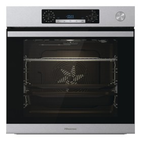 Hisense BSA66226AX forno 77 L 3500 W A Nero, Grigio, Acciaio inossidabile (BSA66226AX)