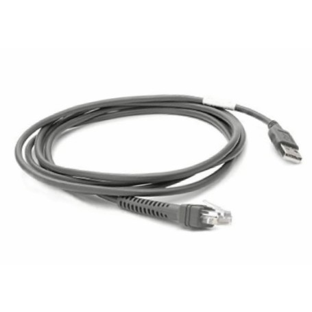 Zebra CBA-U21-S07ZBR cavo seriale Nero 2,1 m USB EAS (CBA-U21-S07ZBR)