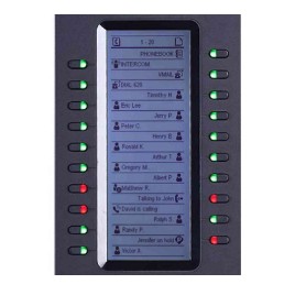Grandstream Networks GXP2200EXT modulo add-on IP Nero 20 pulsanti (GS-GXP2200EXT) (GXP-2200-EXT)