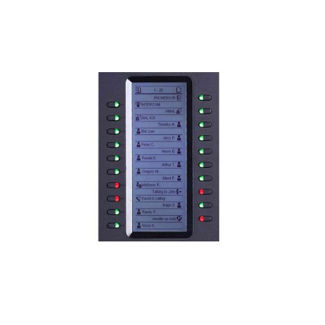 Grandstream Networks GXP2200EXT modulo add-on IP Nero 20 pulsanti (GS-GXP2200EXT) (GXP-2200-EXT)