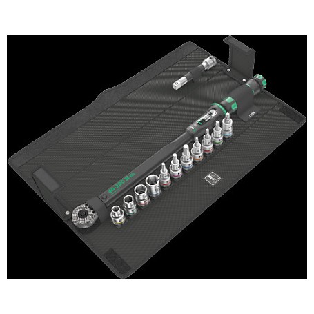 Click-Torque C 3 Set 1, 1/2" (schwarz/grn, 13-teilig, mit Umschaltknarre) (05075680001)