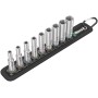 Belt A Deep 1 Steckschlsseleinsatz-Satz, 1/4" (schwarz, 9-teilig, lang) (05004525001)