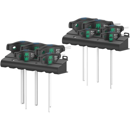 454/10 HF Set Imperial 1 Quergriff-Schraubendreher + Rack (schwarz/grn, 10-teilig, zllig, mit Haltefunktion) (05023451001)