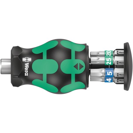 Kraftform Kompakt Stubby Magazin 3 Bit-Satz (schwarz/grn, 7-teilig) (05008875001)