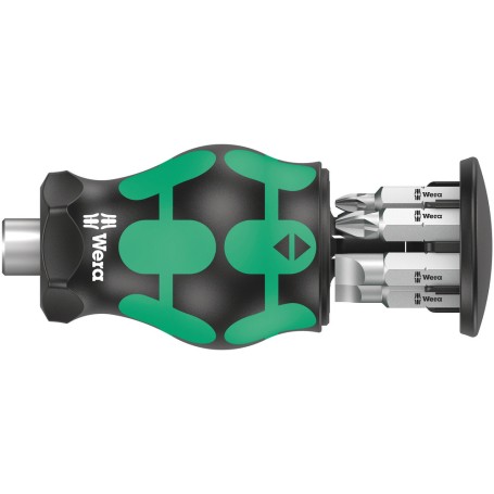 Kraftform Kompakt Stubby Magazin 4 Bit-Satz (schwarz/grn, 7-teilig) (05008877001)