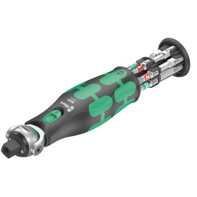 8009 Zyklop Pocket Set Imperial 1, 13-teilig (schwarz/grn, Umschaltknarre fr 3/8", 1/4", zllig) (05004282001)