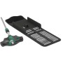 Kraftform Kompakt 400 RA Set 1, mit Ratschenfunktion (schwarz/grn, 1/4", 17-teilig) (05023471001)