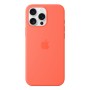 Apple Custodia MagSafe in silicone per iPhone 16 Pro Max – Mandarancio (MDGX4ZM/A)