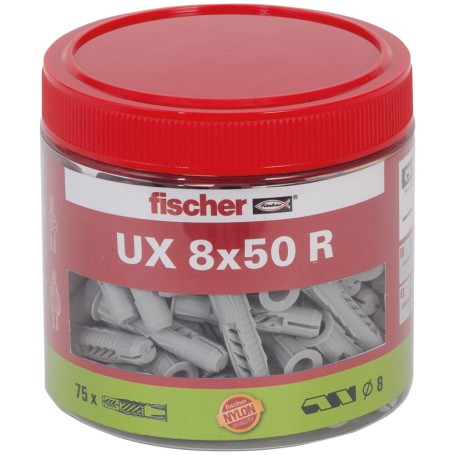Universaldbel UX 8x50 R (hellgrau, 75 Stck) (531026)