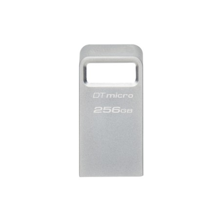 Kingston Technology DataTraveler Micro unità flash USB 256 GB USB tipo A 3.2 Gen 1 (3.1 Gen 1) Argento (DTMC3G2/256GB)