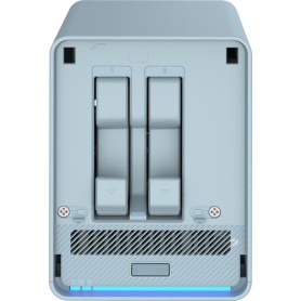 QNAP QMiroPlus-201W NAS Desktop Intel® Celeron® J4125 4 GB DDR4 0 TB QNAP Turbo System Blu (QMIROPLUS-201W)