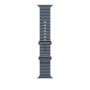 Apple Natural Titanium Finish Band Blu Fluoroelastomero, Titanio (MGCC4ZM/A)