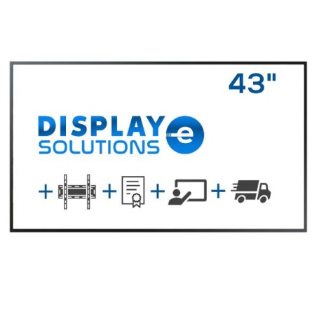 DISPLAY 43 500 +STAF+LIC+SETUP (DSIN43W-50LI)