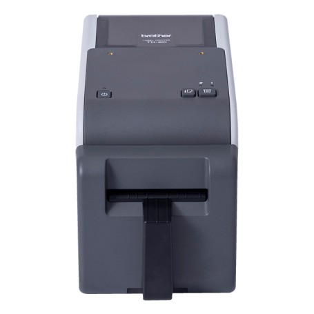 Brother TD-2320DFC203 stampante per etichette (CD) Termica diretta 203 x 203 DPI 152,4 mm/s Con cavo e senza cavo Collegamento e (TD2320DFC203Z1)