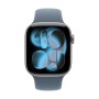 Apple Cinturino Sport blu salmastro (42 mm) - S/M (MFGE4ZM/A)