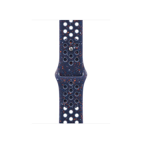 Apple MGA84ZM/A accessorio indossabile intelligente Band Blu Alluminio, Fluoroelastomero
