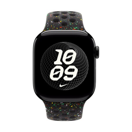Apple Cinturino Nike Sport Midnight Black (42 mm) - M/L (MGAF4ZM/A)